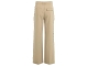 Yaya Geweven broek met stiksels 99045 Khaki green