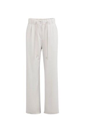 Yaya Jersey broek met strikkoord 30005 Temple gray