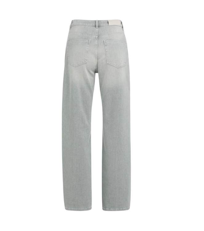 Yaya Cargobroek met laag kruis 99027 Mid grey denim