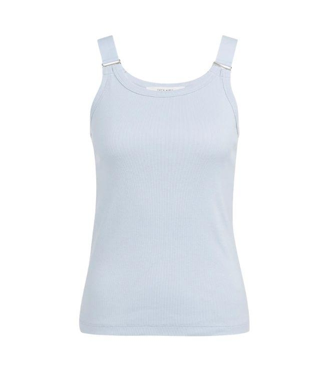 Yaya Singlet met ringdetails 99048 Ice blue