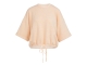 Yaya Short sleeve sweatshirt with r 412172 Amberlight mel