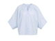 Yaya Batwing blouse with back pleat 99073 Light blue