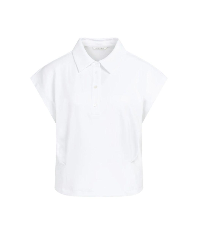 Yaya Jersey blouse with darts 00000 Pure white