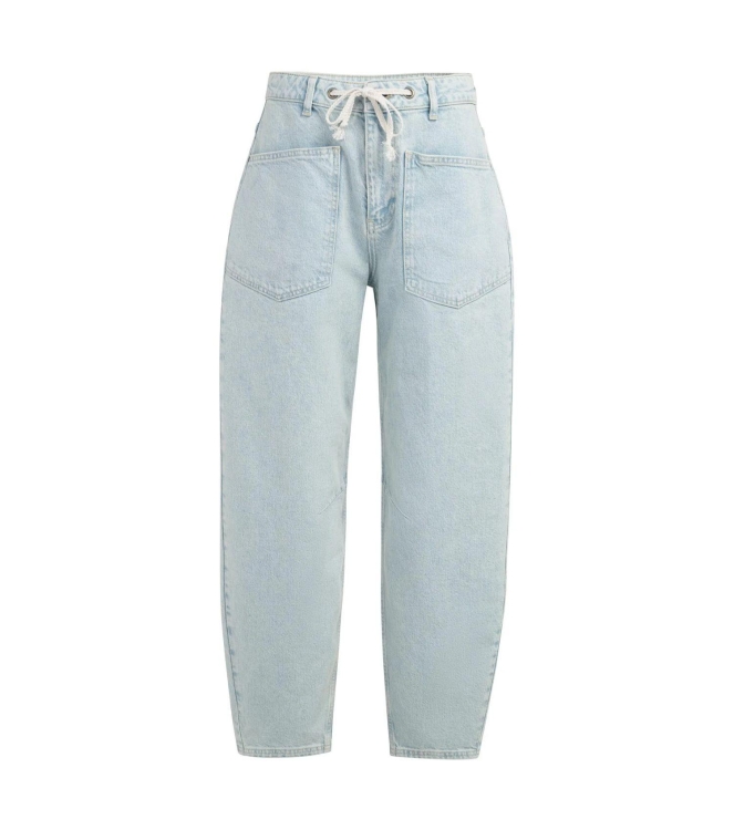 Yaya Colored worker denim w. cord 99060 Light denim