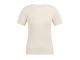 Yaya T-shirt with mesh edge 99058 Creme beige