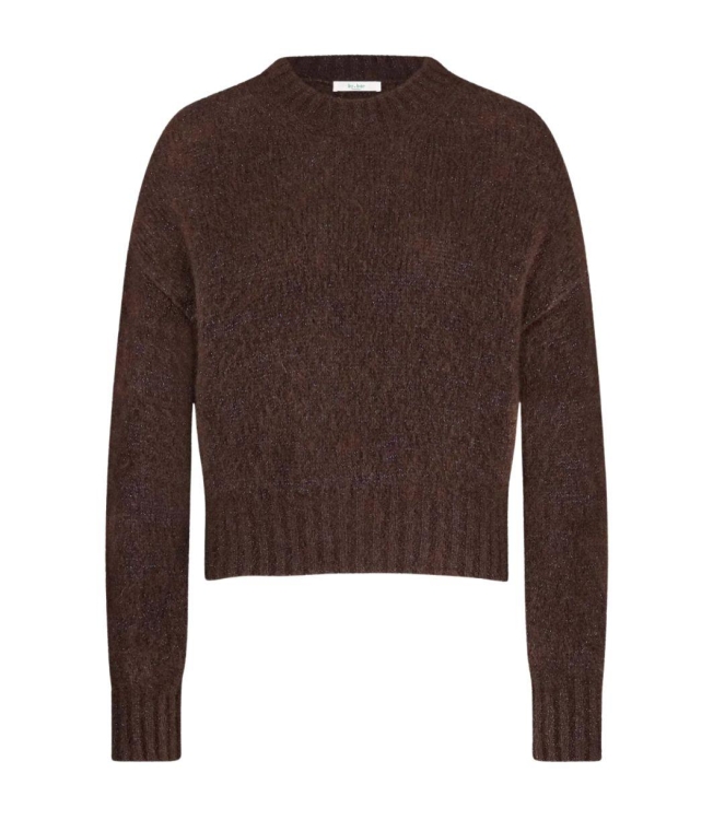 By-Bar Amsterdam Sonny sparkle pullover Dark brown