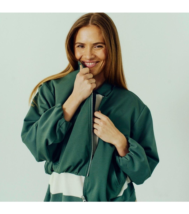 Freequent FQNANNI-JACKET Dark Forest