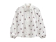 Freequent FQLEILA-BLOUSE Star Off-White w. Wild Orchid