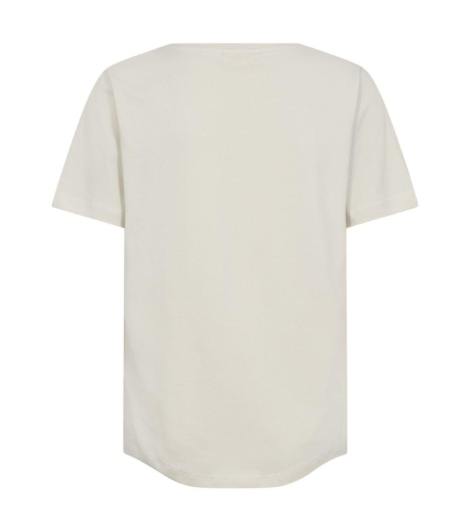 Freequent FQFENJAL-TEE Moonbeam w. Bright Green