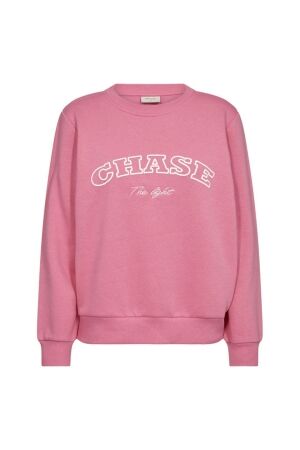 Freequent FQKAMELA-PULLOVER Wild Orchid w. Star Off-white