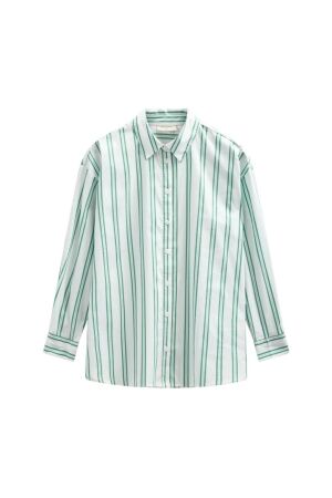 Freequent FQFINA-SHIRT Star Off-White w. Bright Green