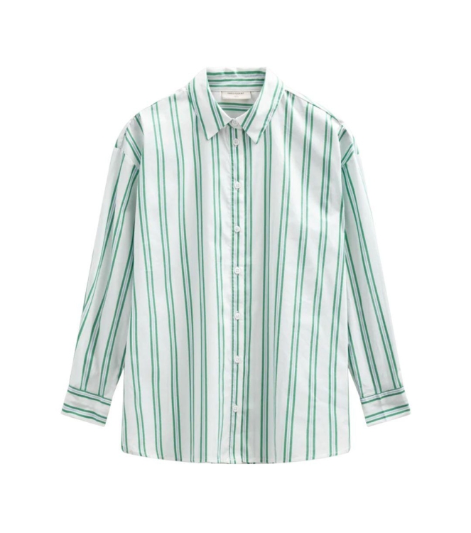 Freequent FQFINA-SHIRT Star Off-White w. Bright Green