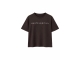 Haute L Amitie Rub Logo Tee Mocca