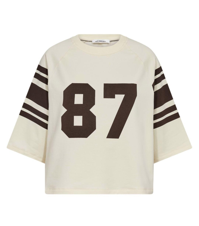 Co Couture ElyCC 87 Tee Sweat Bone/Brown