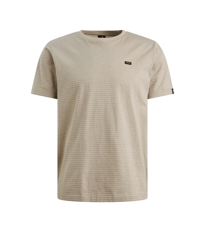 Vanguard Short sleeve r-neck mercerised mel 8265 Pure cashmere