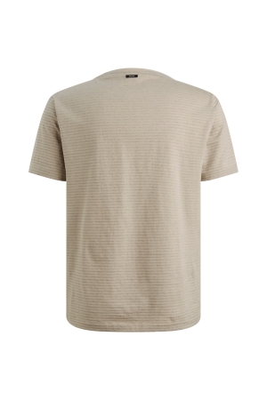 Vanguard Short sleeve r-neck mercerised mel 8265 Pure cashmere