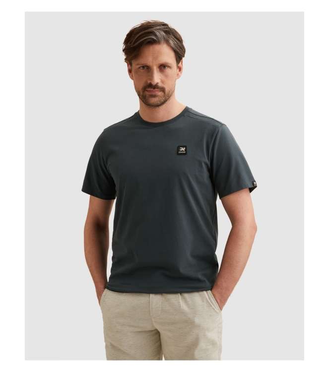 Vanguard Short sleeve r-neck cotton elastan 5108 Midnight navy