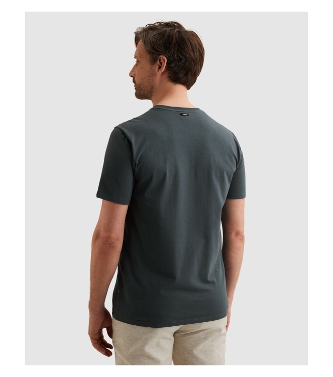 Vanguard Short sleeve r-neck cotton elastan 5108 Midnight navy