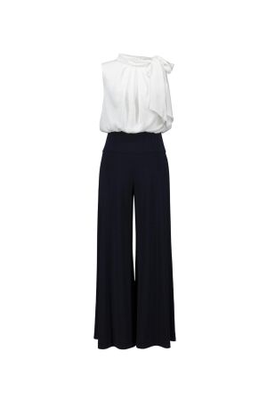Joseph Ribkoff LDS Jumpsuit 2229 Midnight blue/vanilla