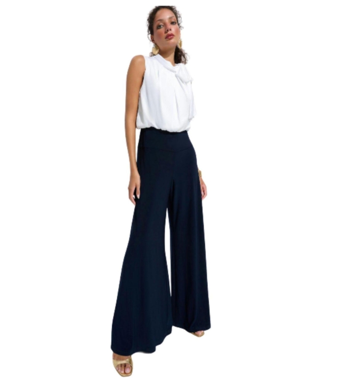 Joseph Ribkoff LDS Jumpsuit 2229 Midnight blue/vanilla