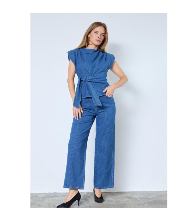 Co Couture KimmyCC Belt LL Jeans Dark Denim