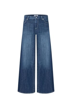 Cambio Palazzo patch 5025 Spring mid blue denim