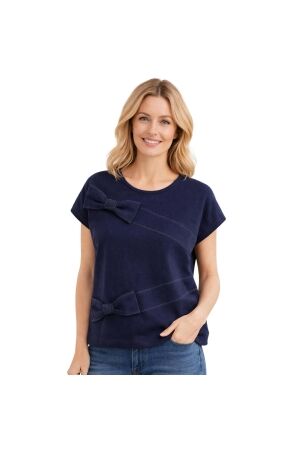 Leo en Ugo TOP BE711 NAVY BLUE