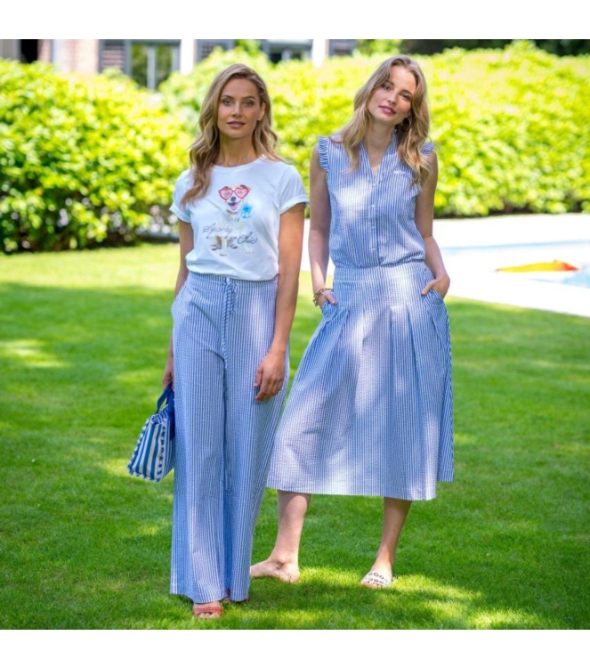 HV Polo Blouse HVSSkylar Navy