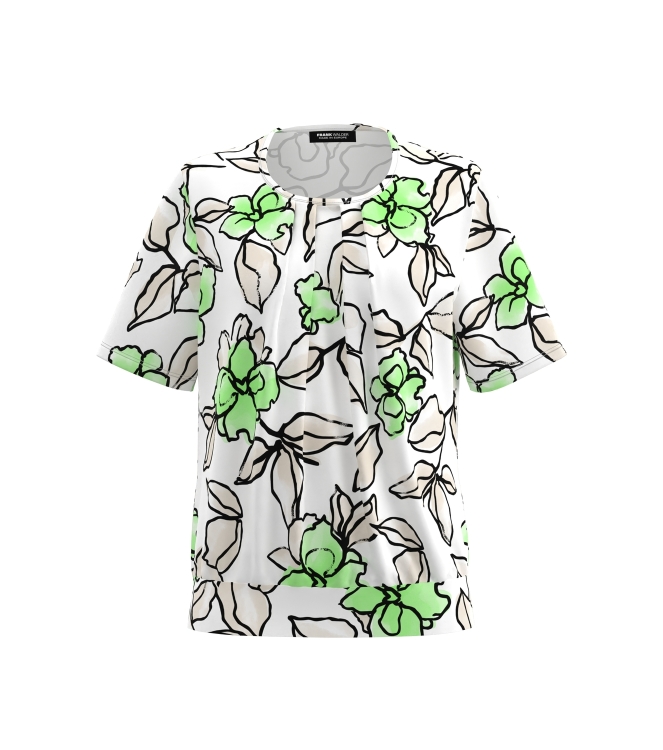 Frank Walder NOSBlusenshirts 837072 Green print