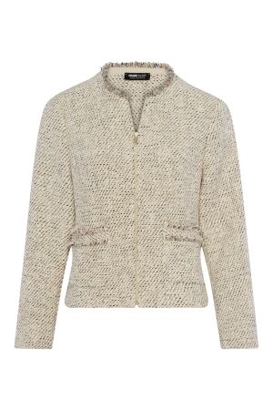 Frank Walder S61Jacke 015086 Beige/brown print