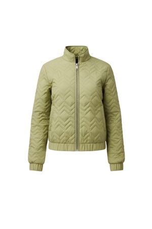 Covered Jacket GINA 0522 Pale green