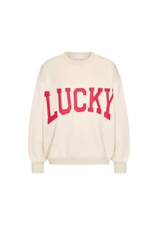 By-Bar Amsterdam bibi lucky patchwork sweater 826-oyster melee
