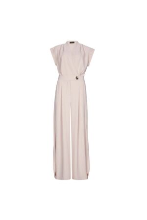Caroline Biss Jumpsuit crepe Nude