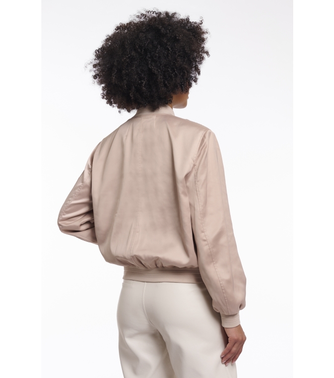 Rino en Pelle Bomber jacket 11018 smoked pearl