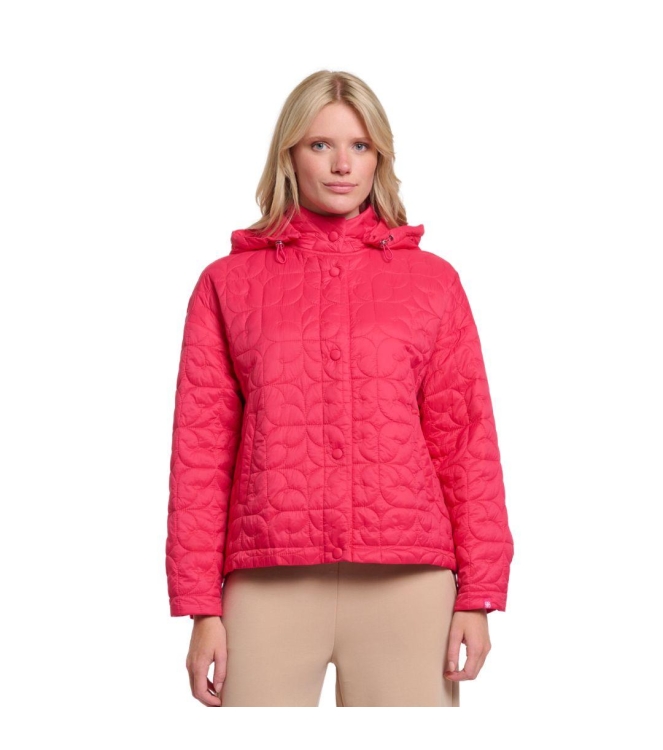 Rino en Pelle Light quilted jacket 10996 pink punch