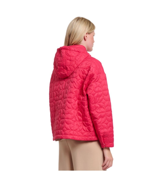 Rino en Pelle Light quilted jacket 10996 pink punch