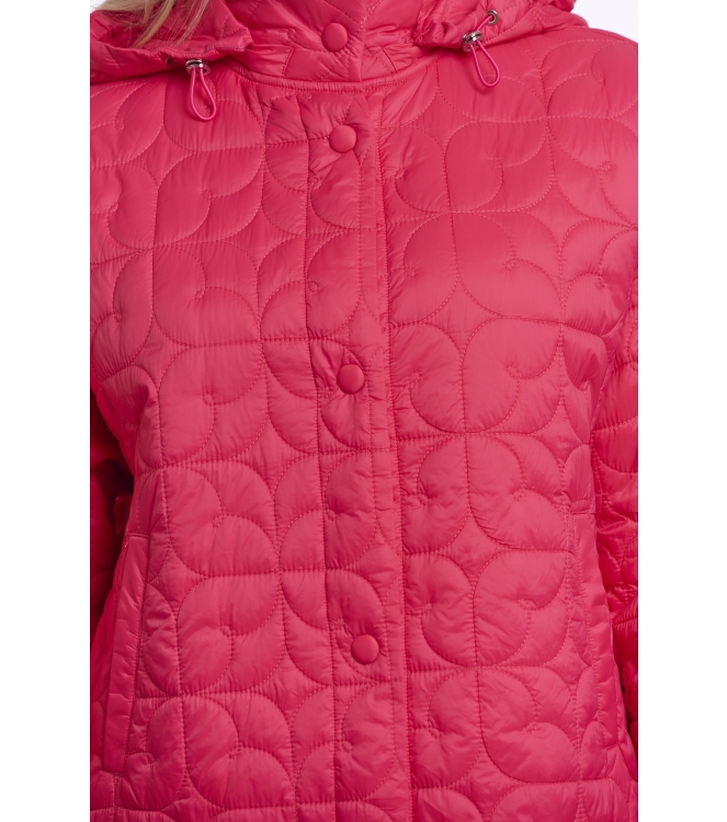 Rino en Pelle Light quilted jacket 10996 pink punch