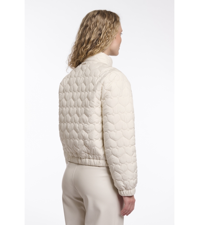 Rino en Pelle Light padded cropped jacket 9030 birch