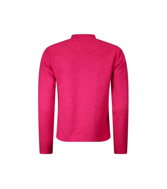 Sarto Fashion Jacket stand-up collar r935 hot pink