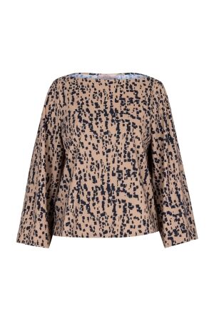 Studio Anneloes Ilja block top 2269 latte/dark blue