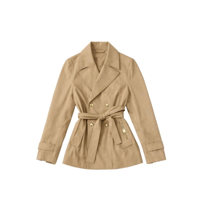Nikkie Pampanga Coat 2593 Travertine