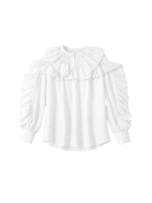 Nikkie Pharr Blouse 1027 Star White