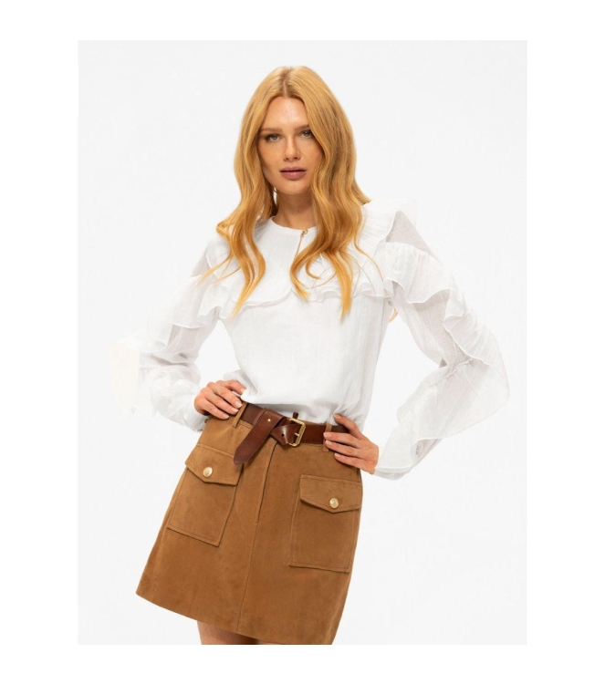 Nikkie Pharr Blouse 1027 Star White