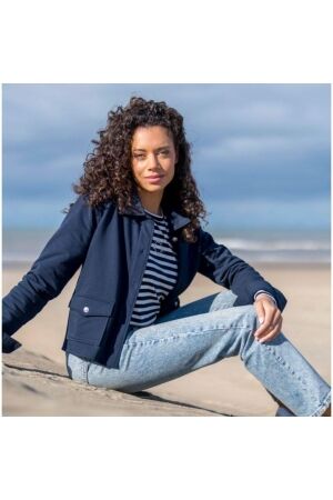 HV Polo Sweat jas HVSEmily 5001-Navy