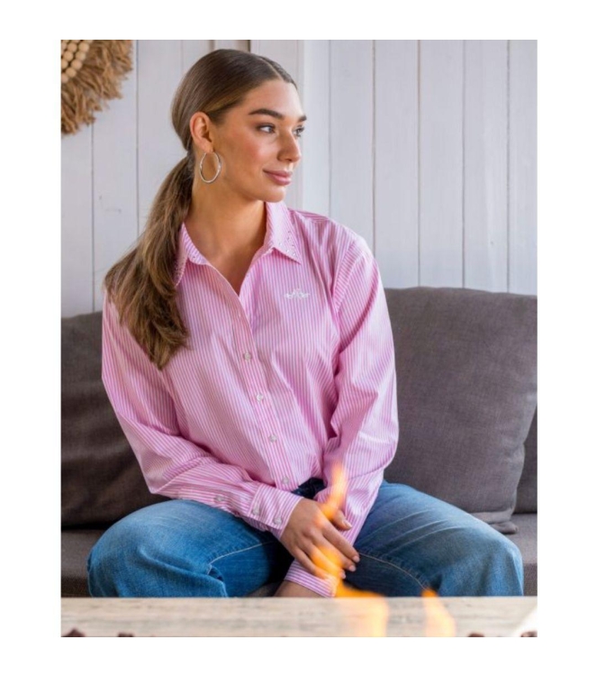 HV Polo Blouse HVSErna 3060-Soft Pink