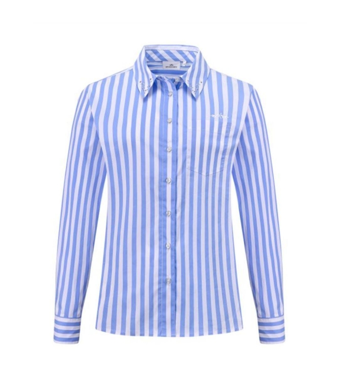 HV Polo Blouse HVSErna 5045-Lightblue