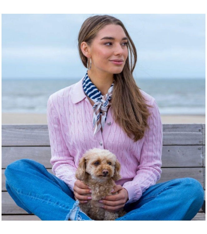 HV Polo Cardigan HVSElisabeth 3060-Soft Pink