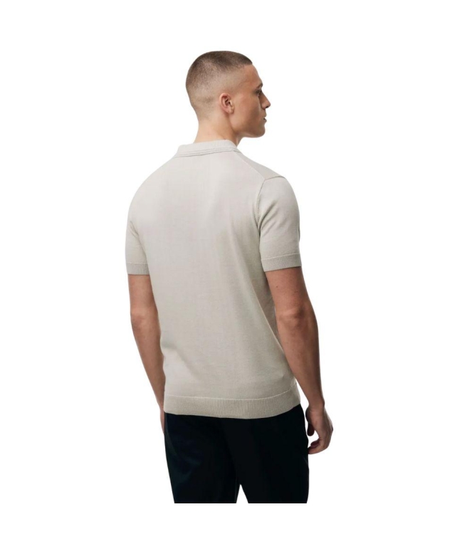 Genti Polo 2 buttons ss 044 Mid brown