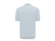 Genti Polo zip SS 118 Light blue