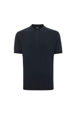 Genti Polo zip SS 010 Navy